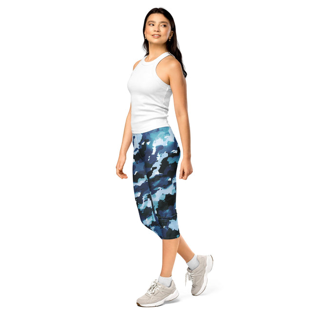 Capri Leggings - Irish Army