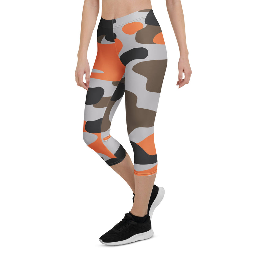 Capri Leggings - Irish Army
