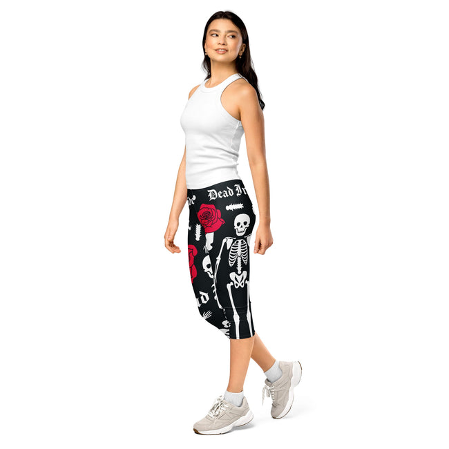Capri Leggings - Irish Army