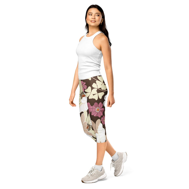 Capri Leggings - Irish Army