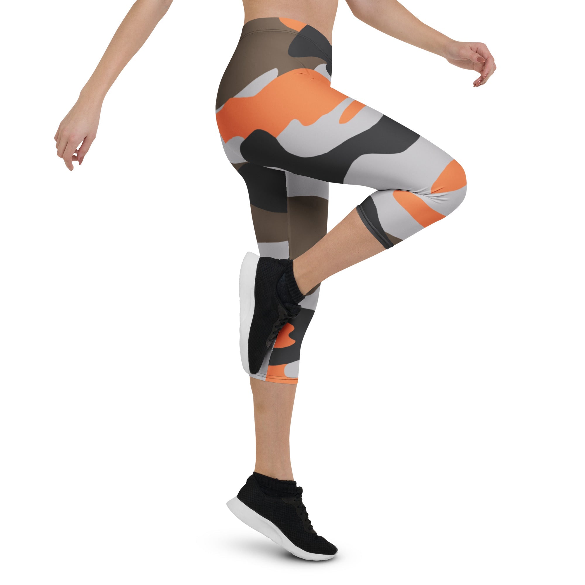 Capri Leggings - Irish Army