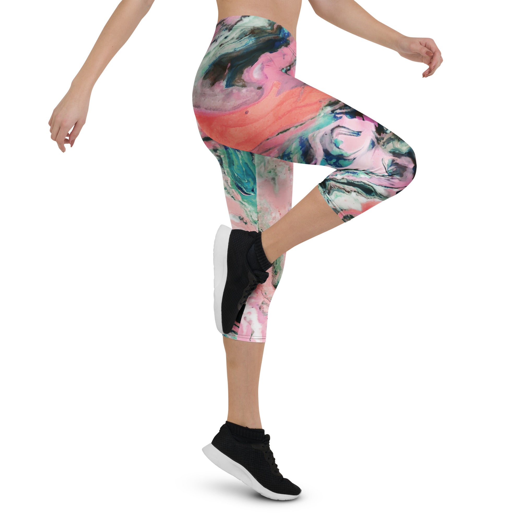 Capri Leggings - Irish Army