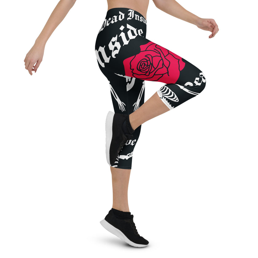 Capri Leggings - Irish Army