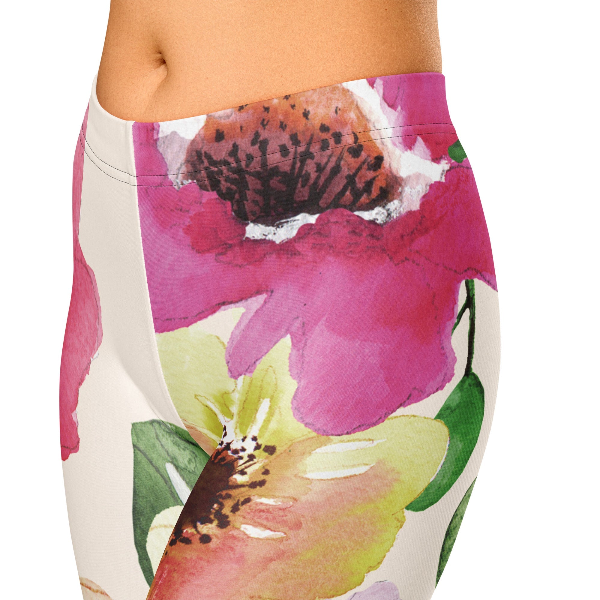 Capri Leggings - Irish Army