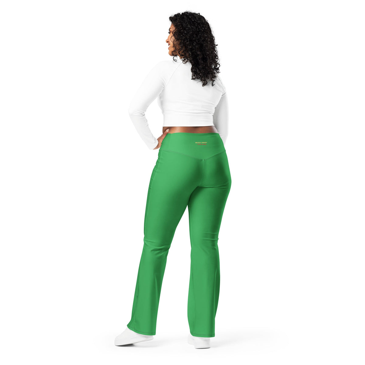 Flare Leggings - Irish Army