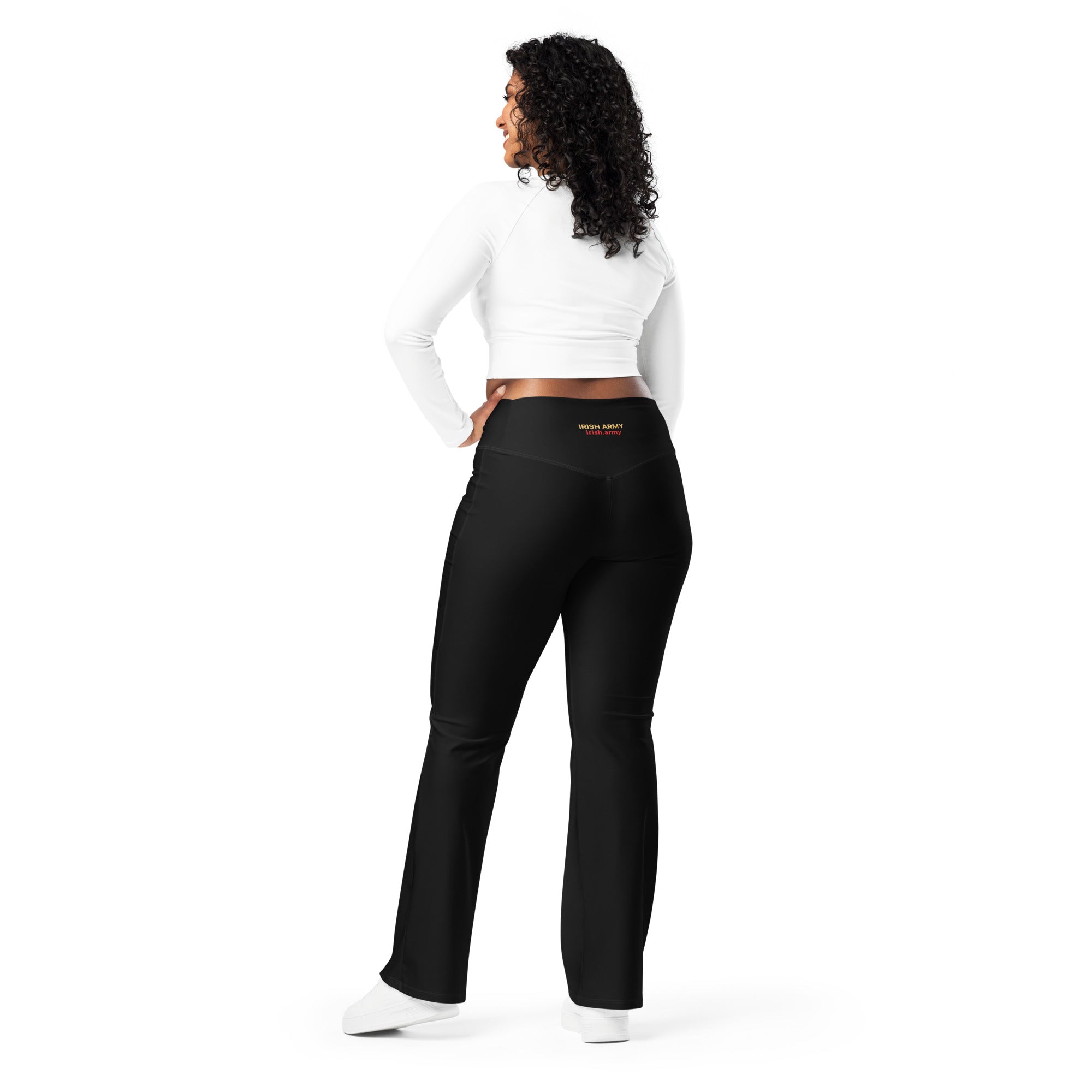 Flare Leggings - Irish Army
