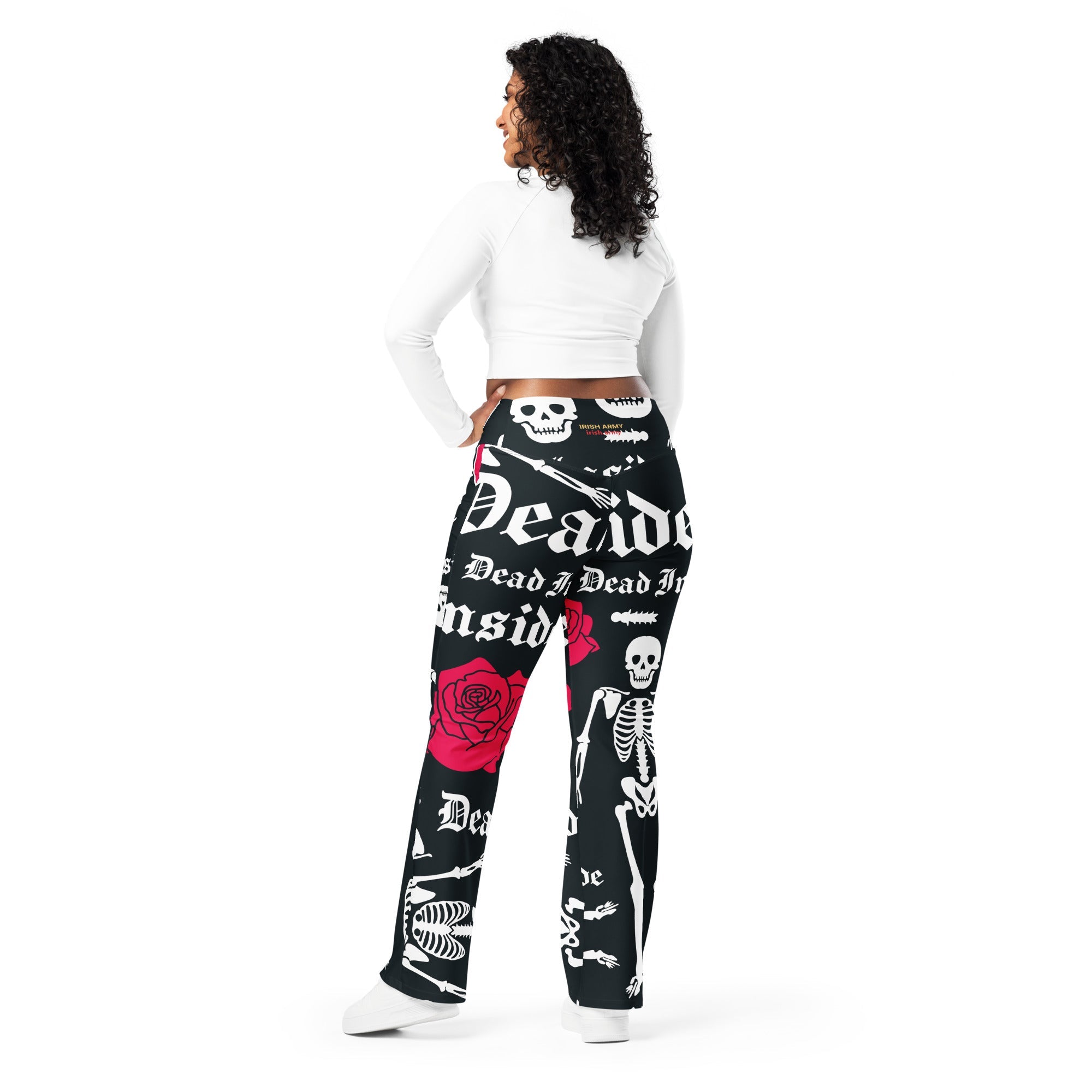 Flare Leggings - Irish Army