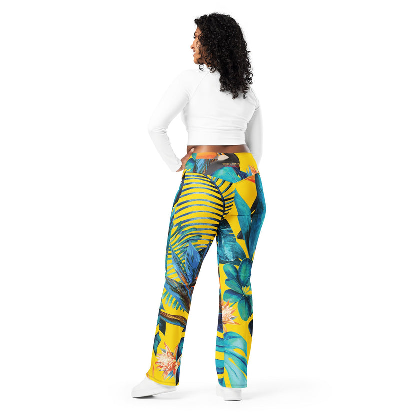 Flare Leggings - Irish Army