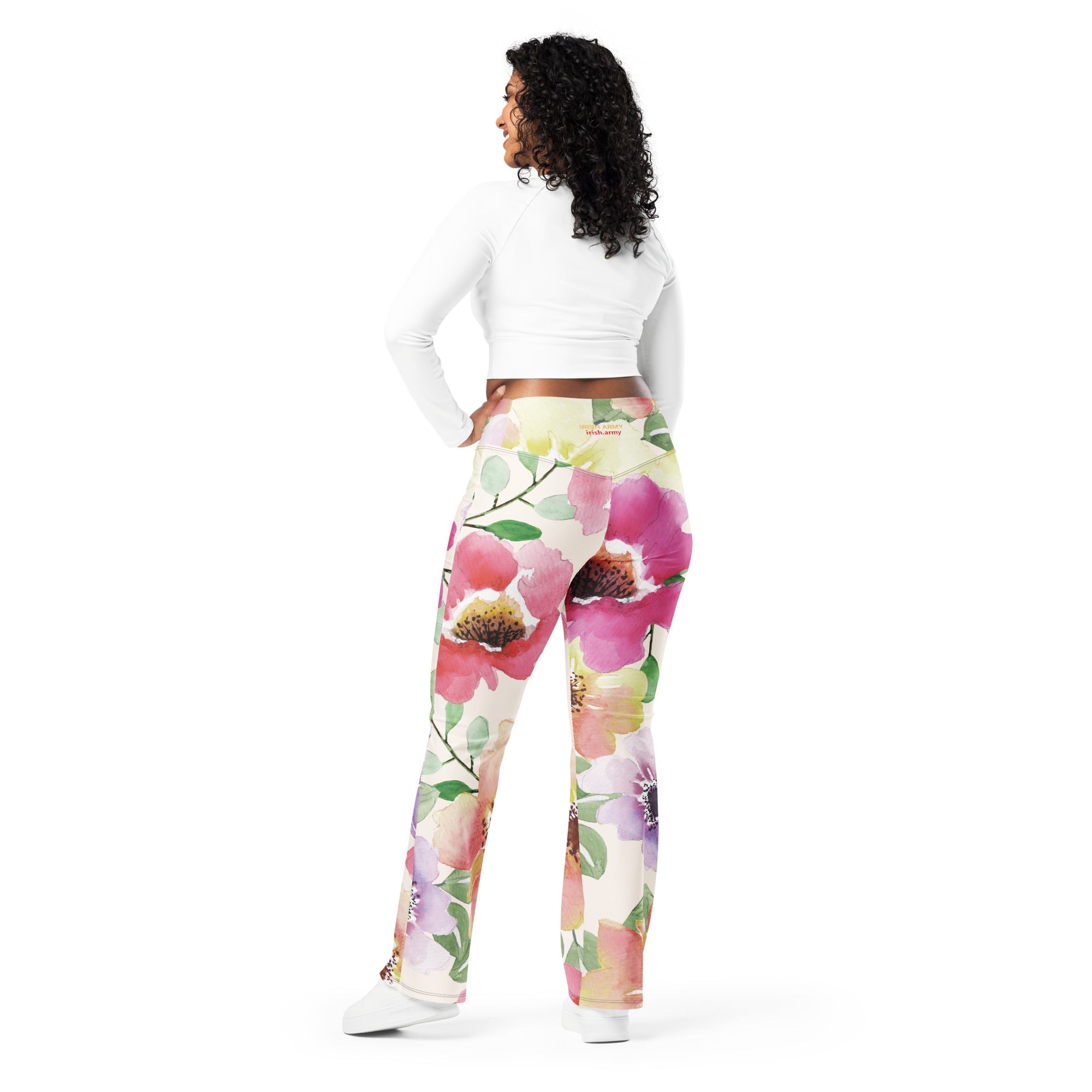 Flare Leggings - Irish Army