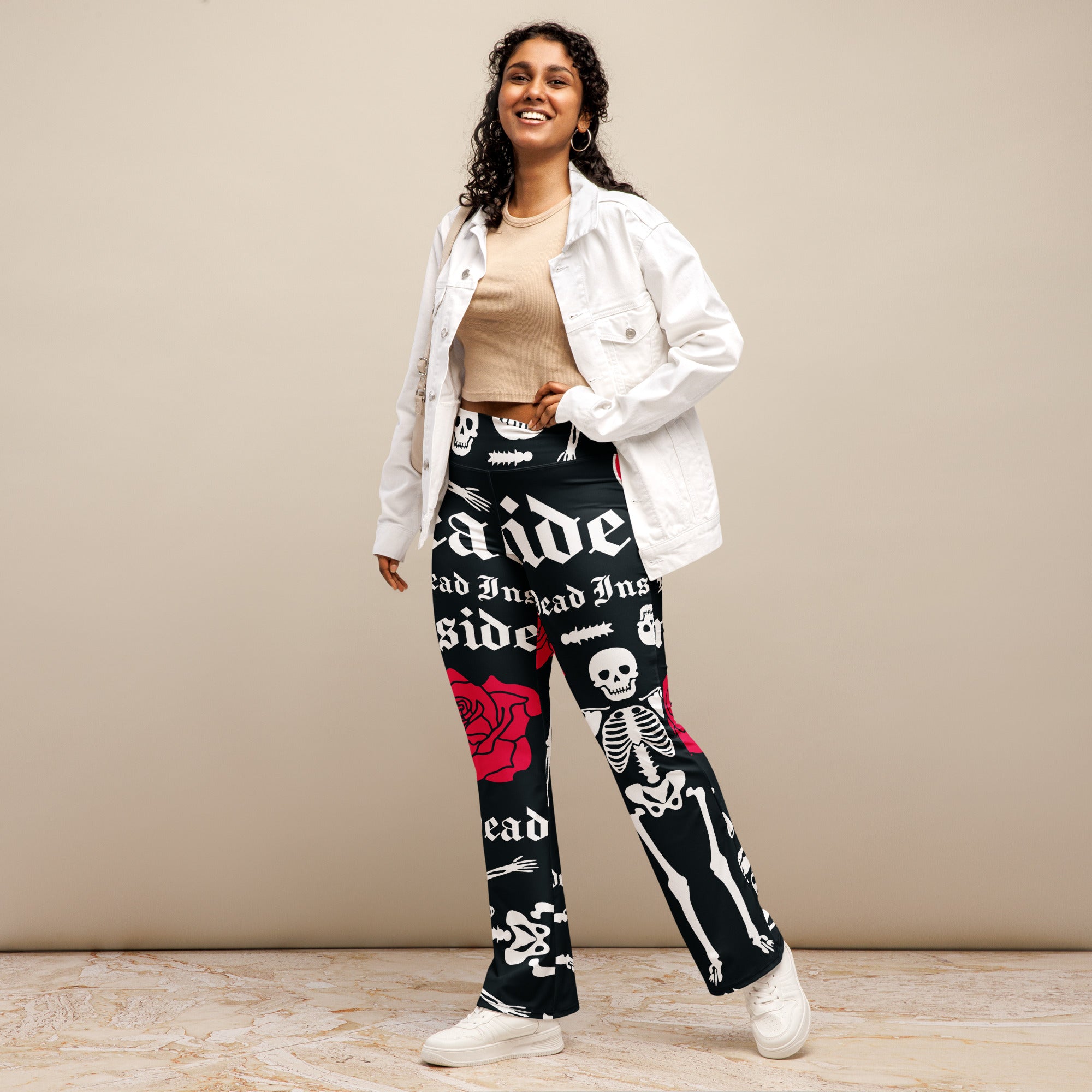 Flare Leggings - Irish Army
