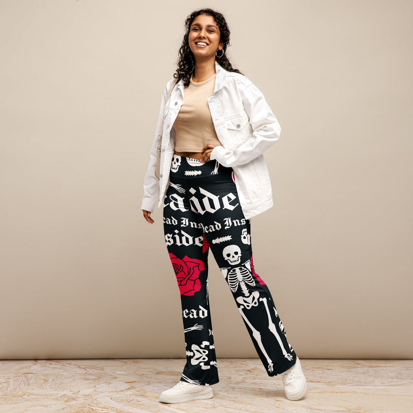 Flare Leggings - Irish Army