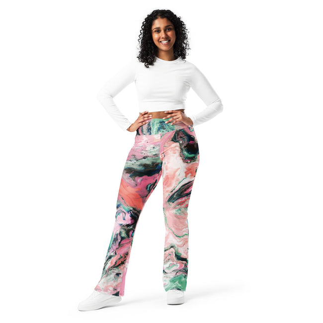 Flare Leggings - Irish Army