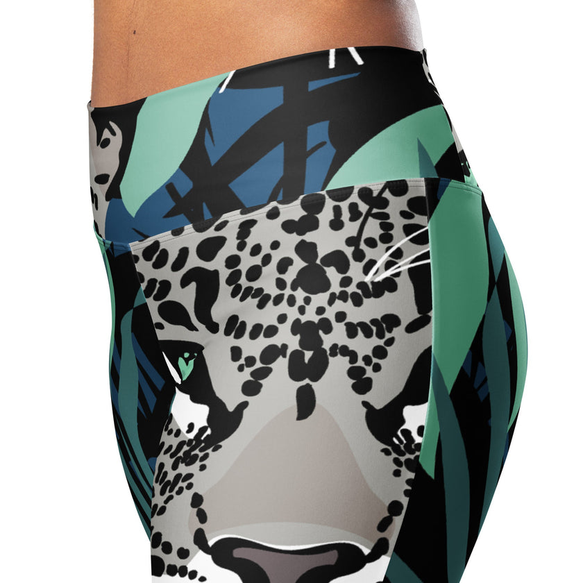 Flare Leggings - Irish Army
