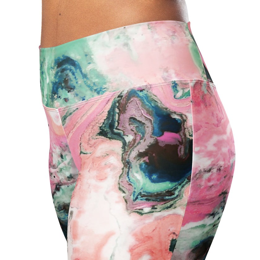 Flare Leggings - Irish Army
