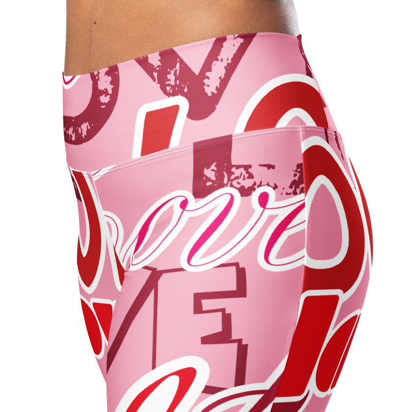 Flare Leggings - Irish Army