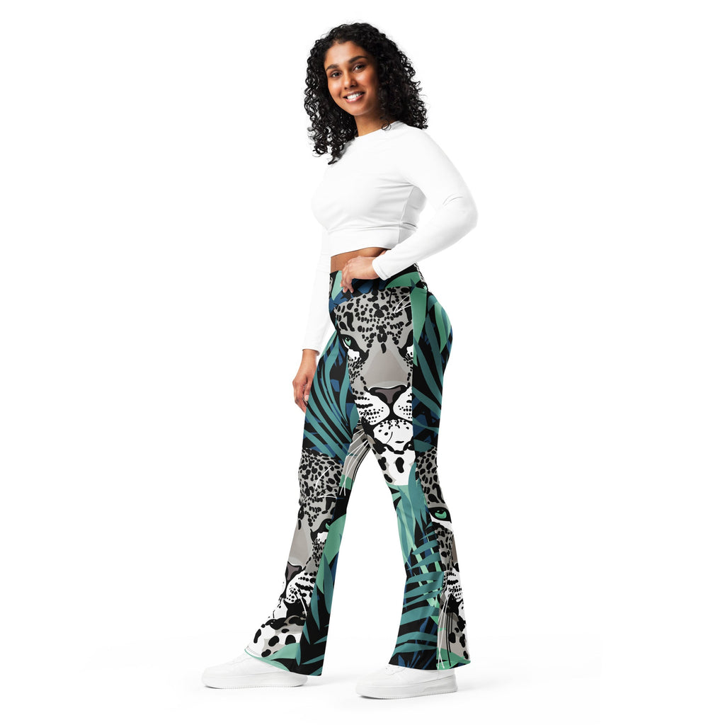 Flare Leggings - Irish Army