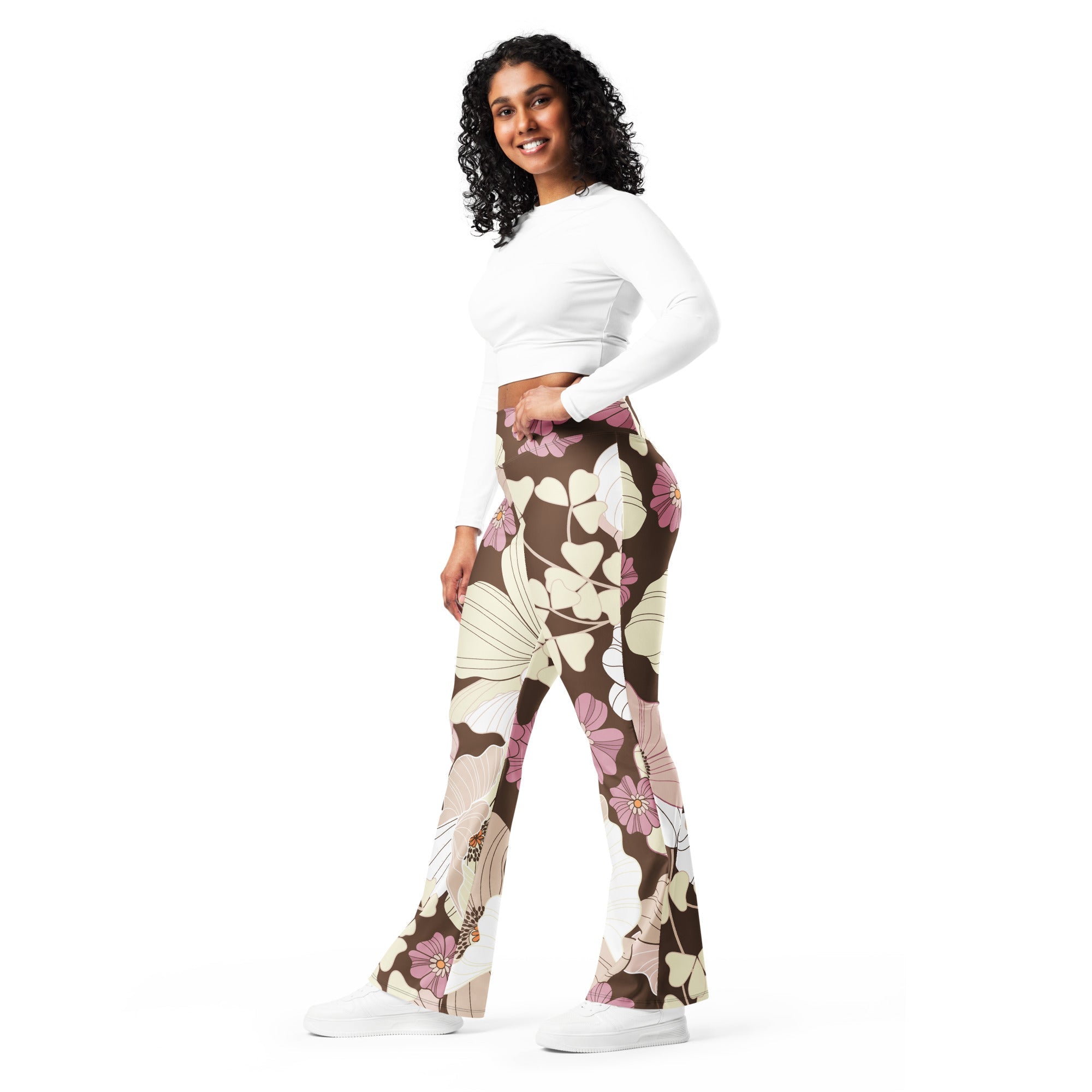 Flare Leggings - Irish Army