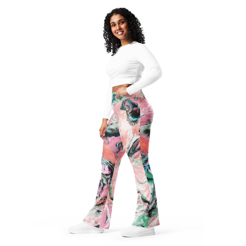 Flare Leggings - Irish Army
