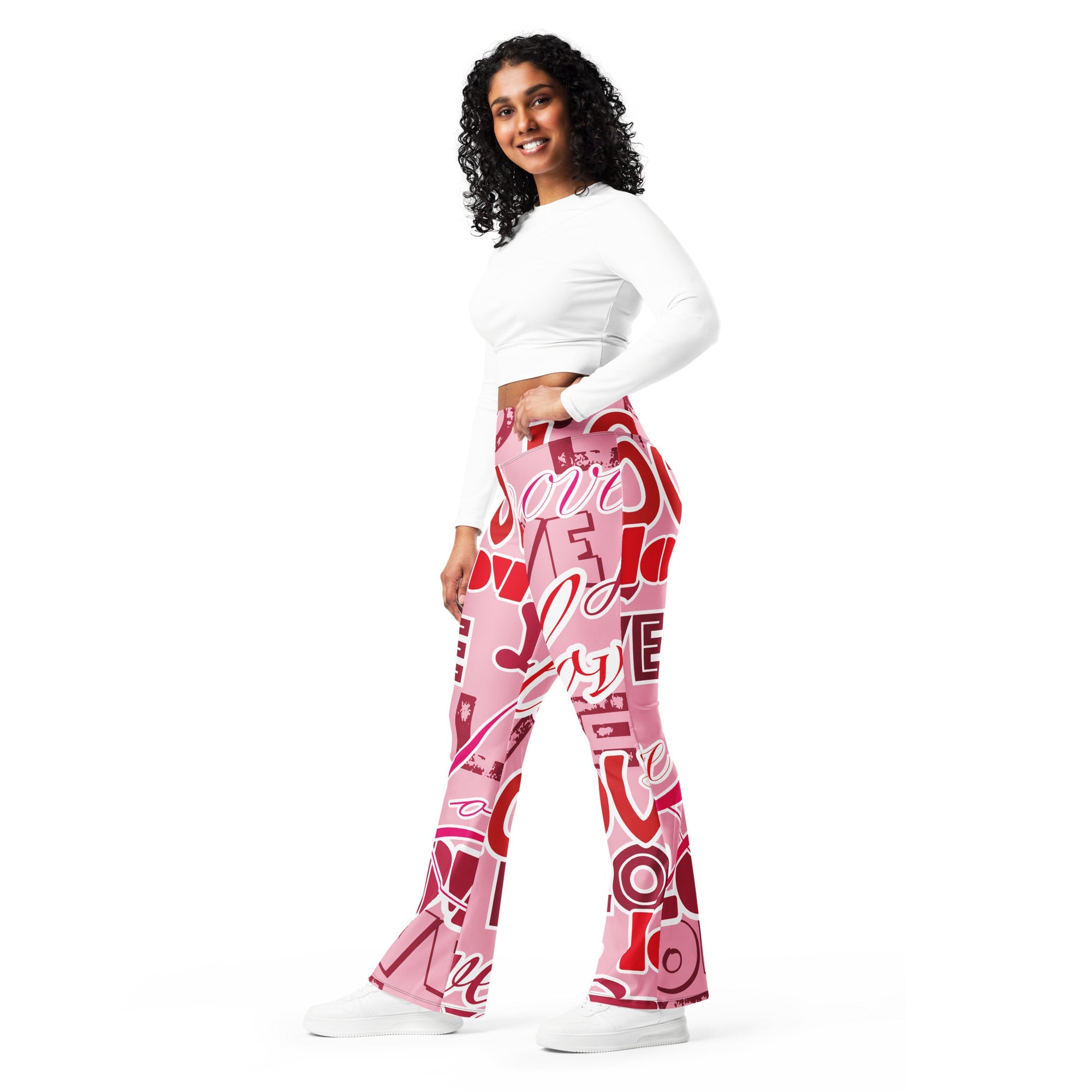 Flare Leggings - Irish Army