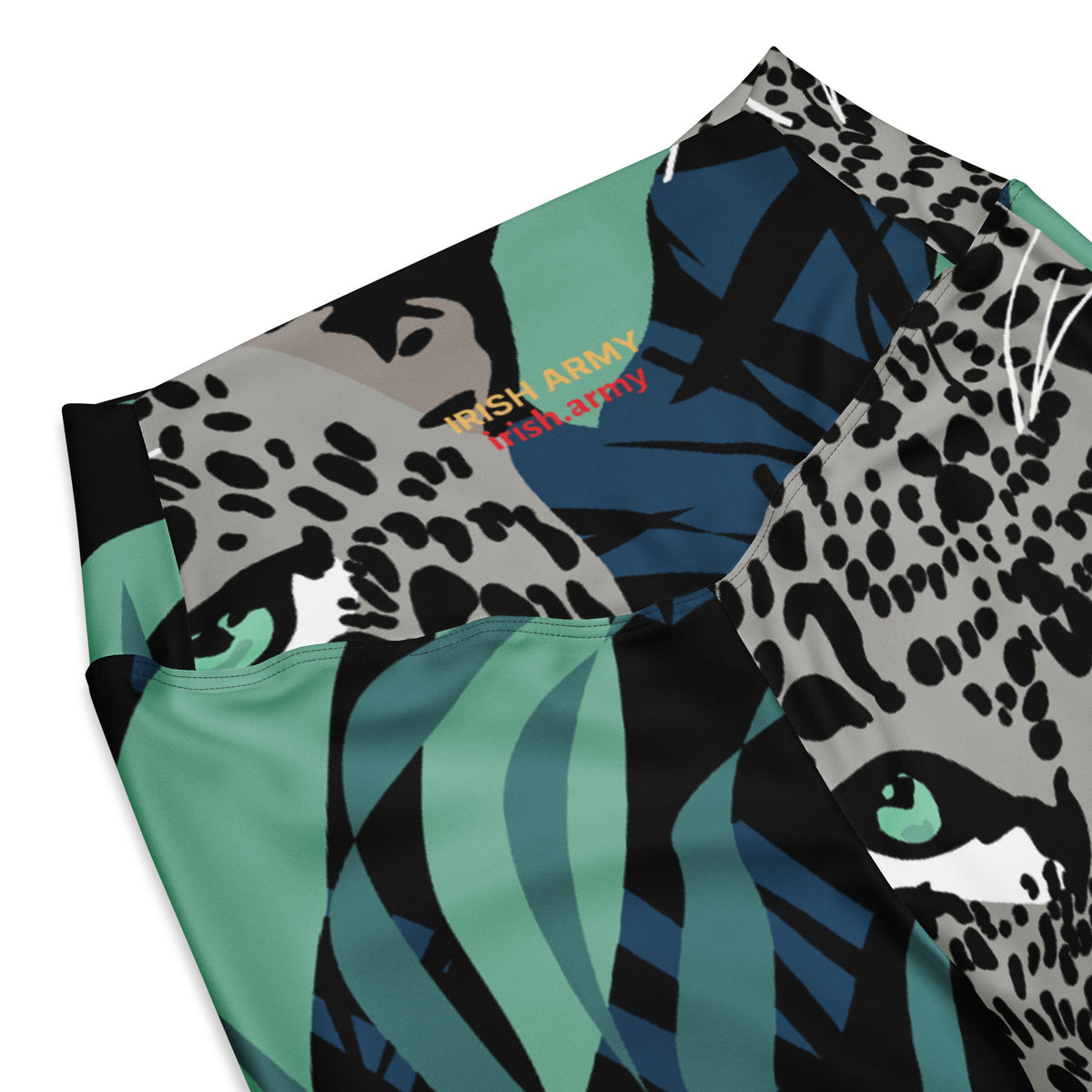 Flare Leggings - Irish Army