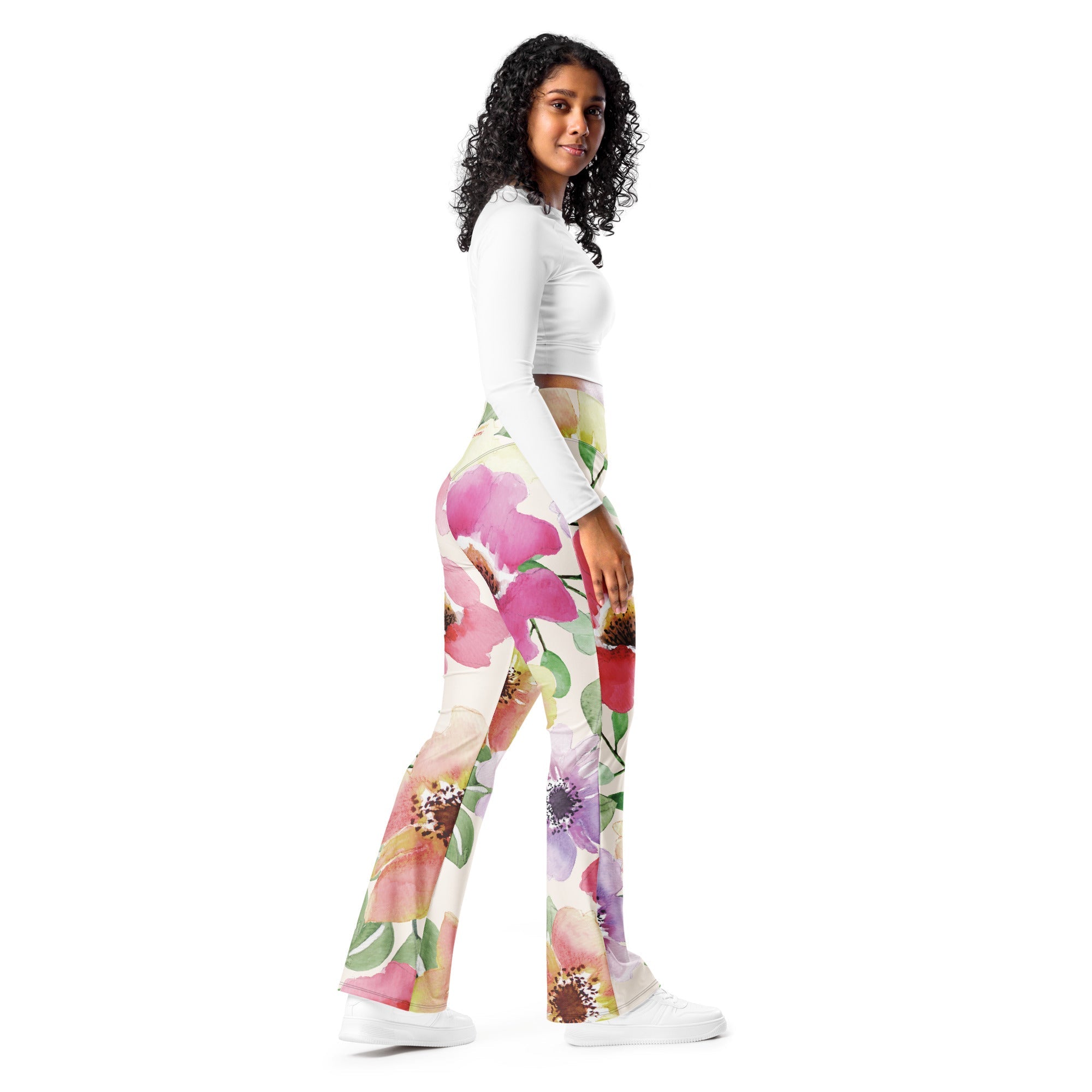 Flare Leggings - Irish Army