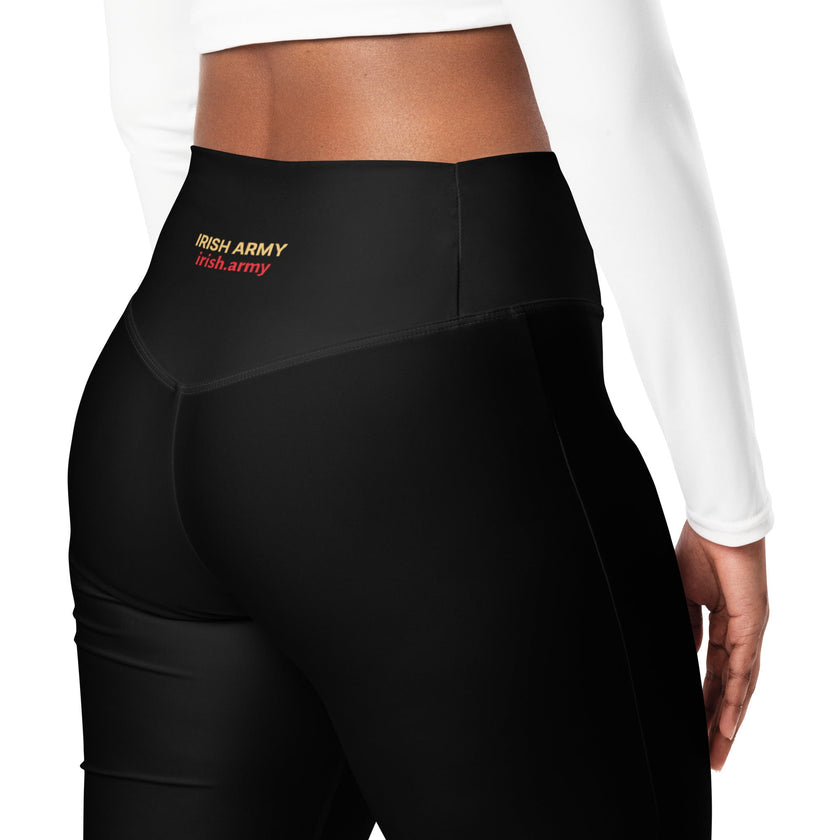 Flare Leggings - Irish Army
