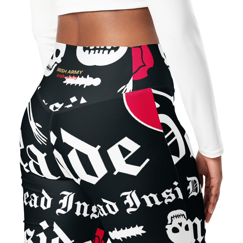 Flare Leggings - Irish Army
