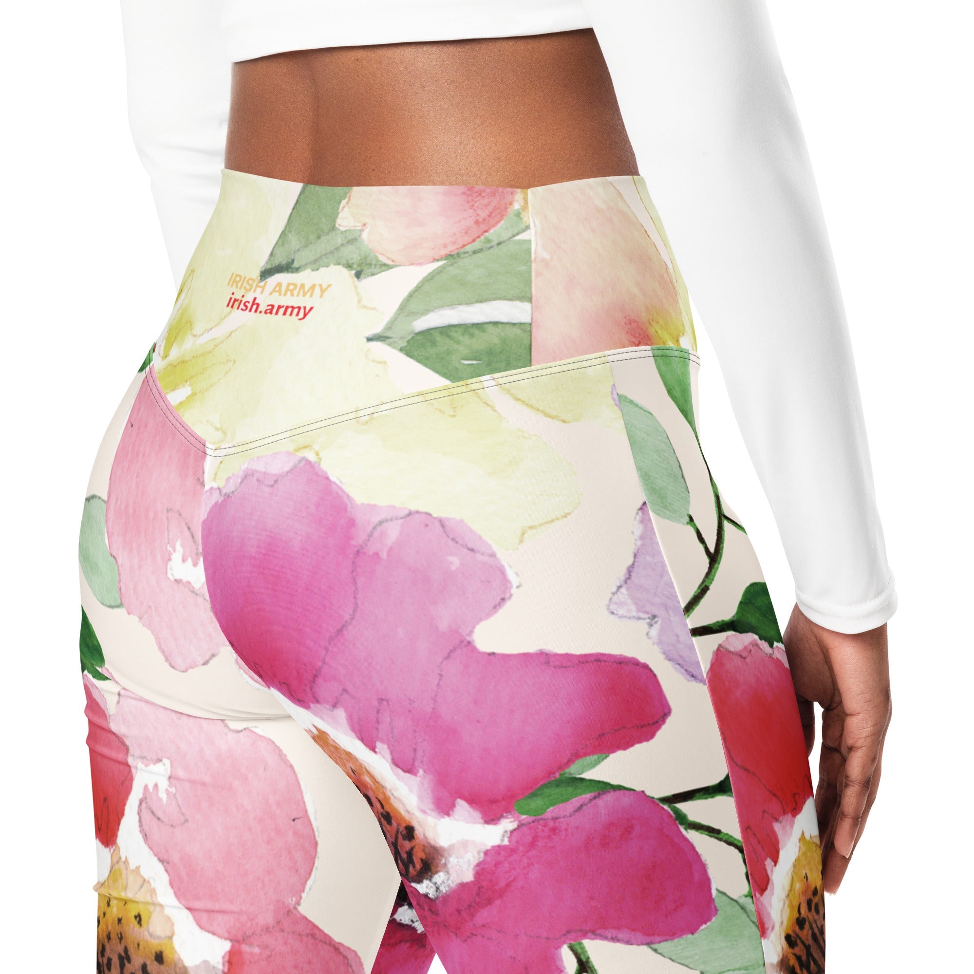 Flare Leggings - Irish Army