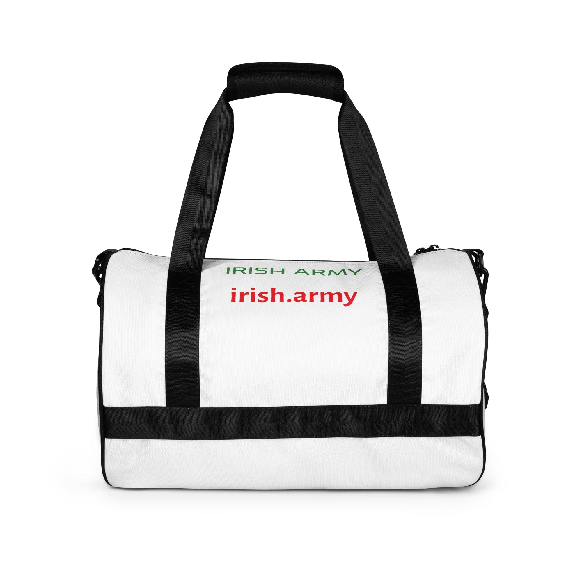 Bolsa de deporte con estampado integral del ejército irlandés