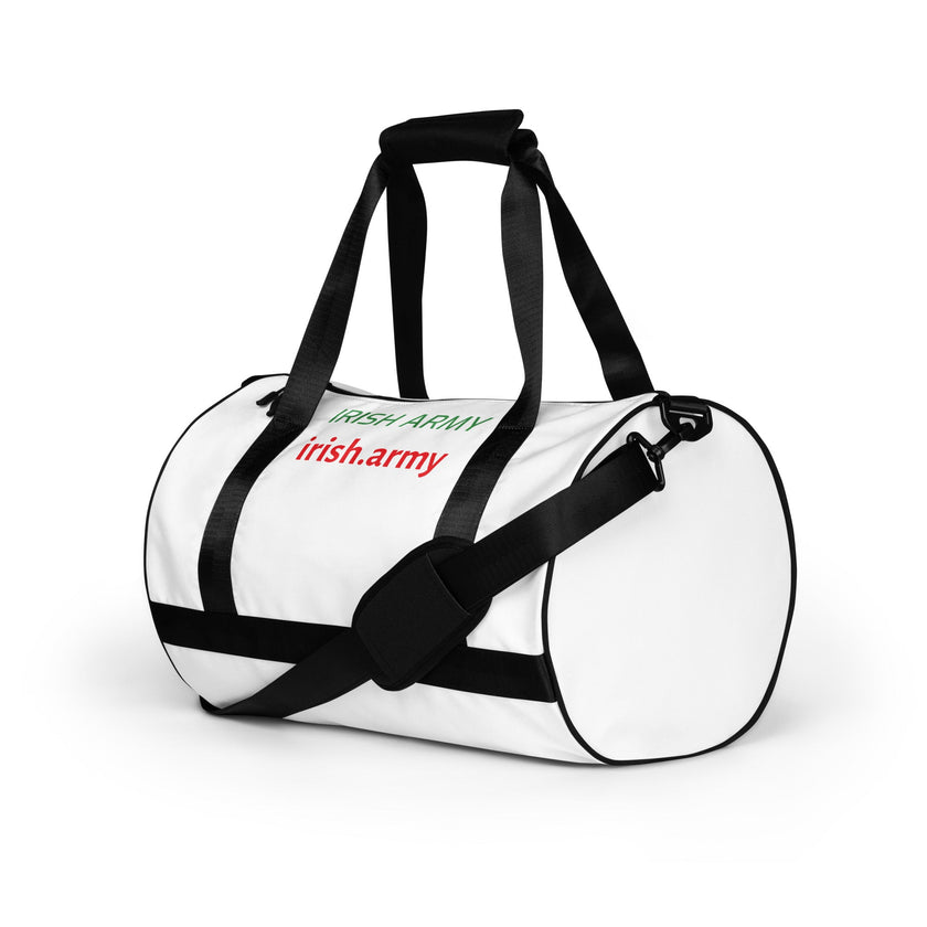 Bolsa de deporte con estampado integral del ejército irlandés