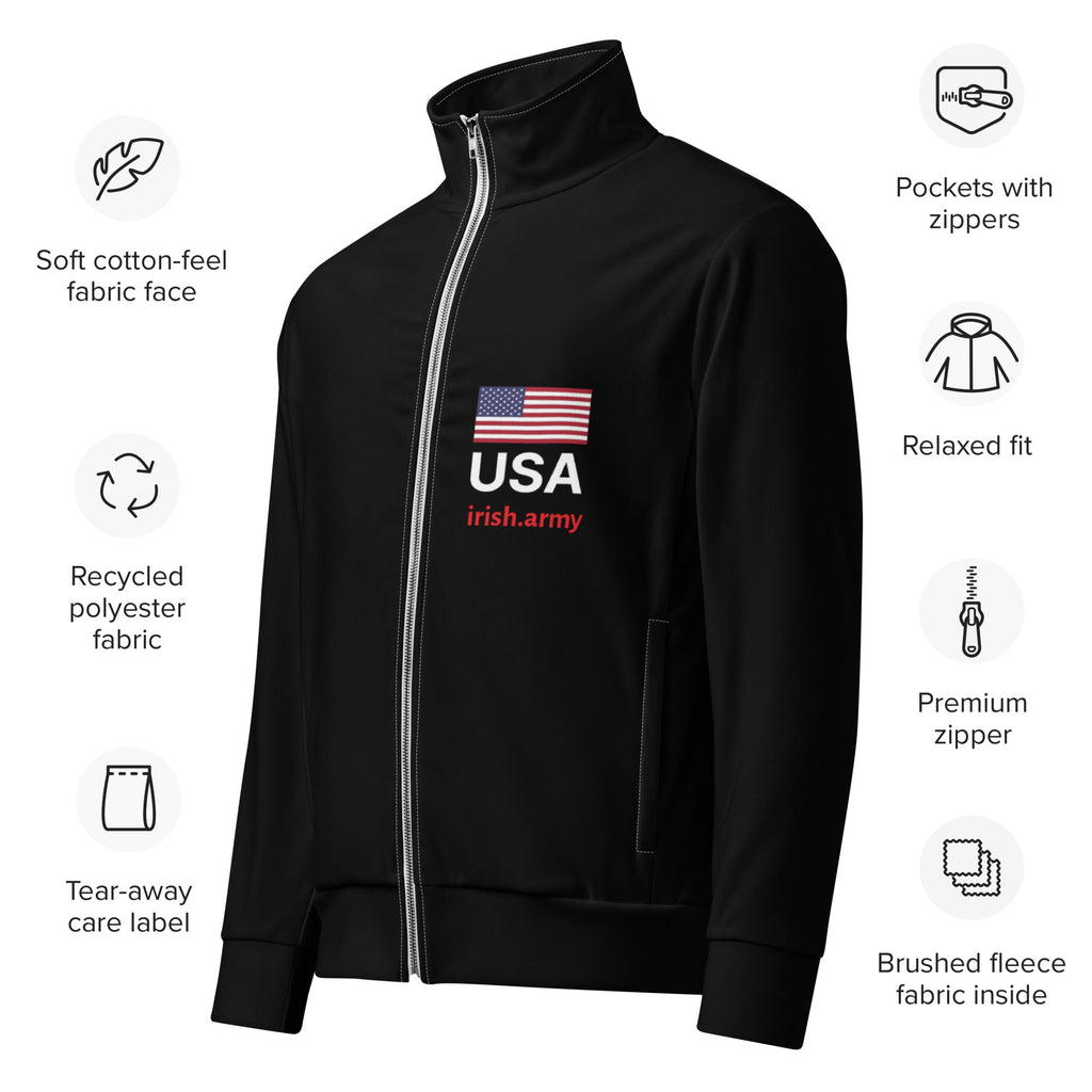 USA - Unisex Track Jacket
