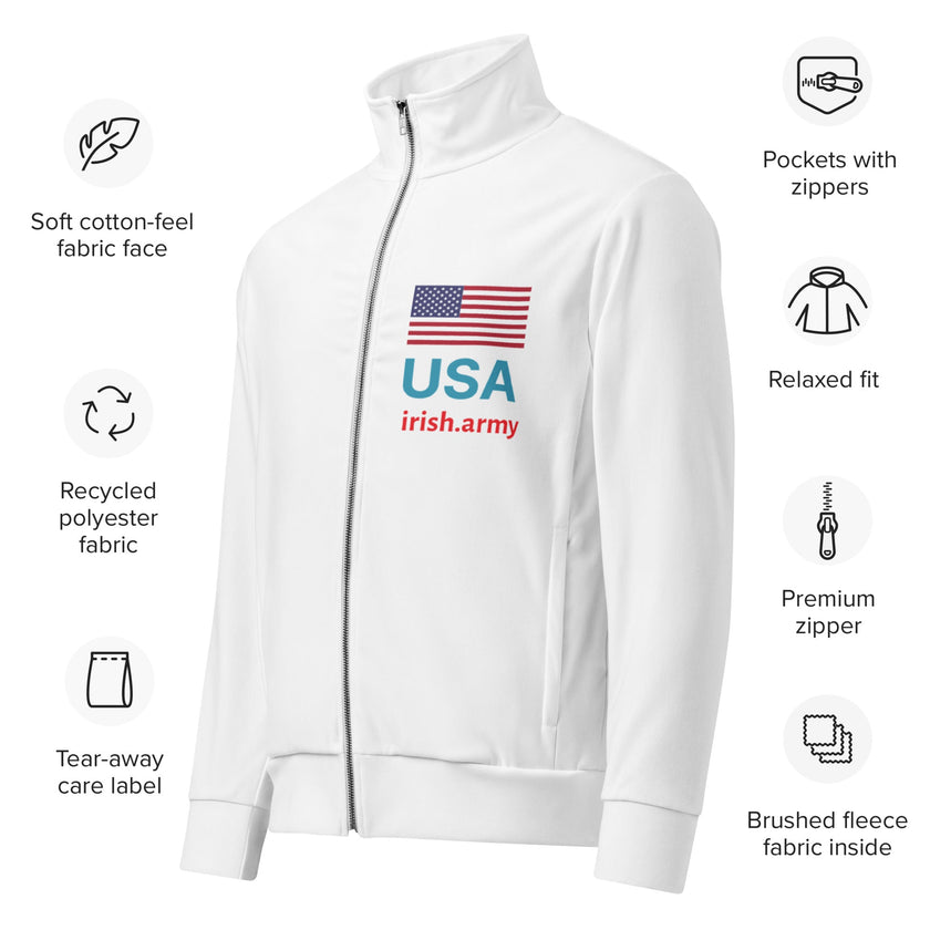 USA - Unisex Track Jacket