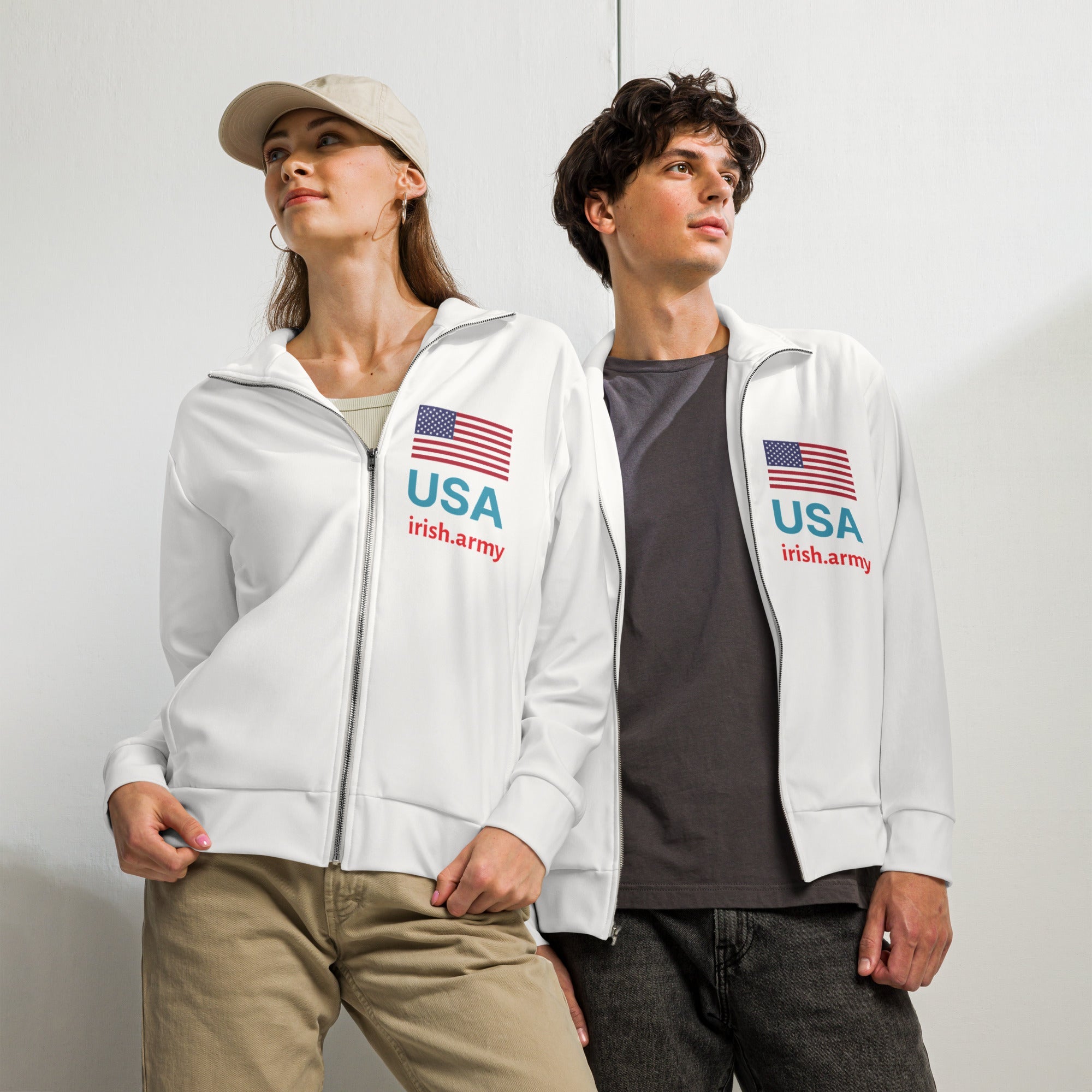 USA - Unisex Track Jacket