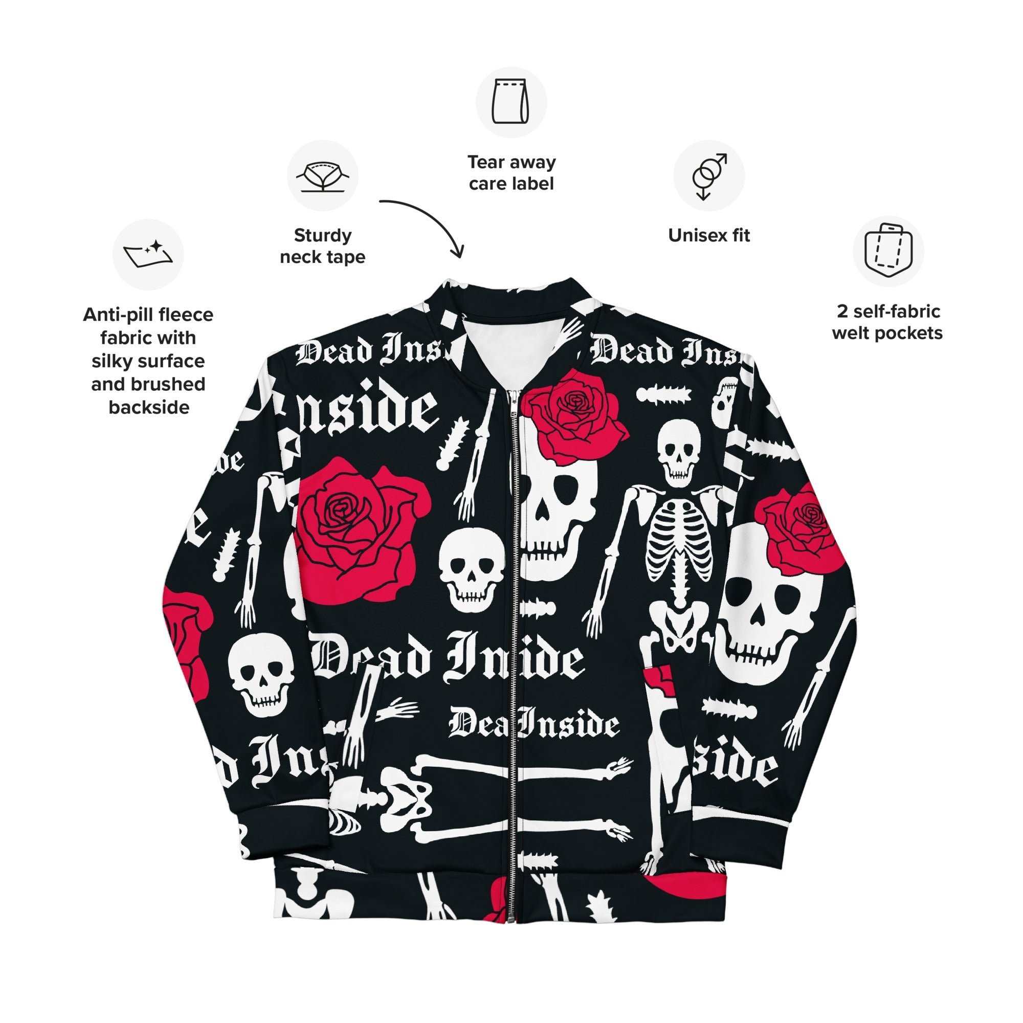 Unisex Bomber Jacket - English Army