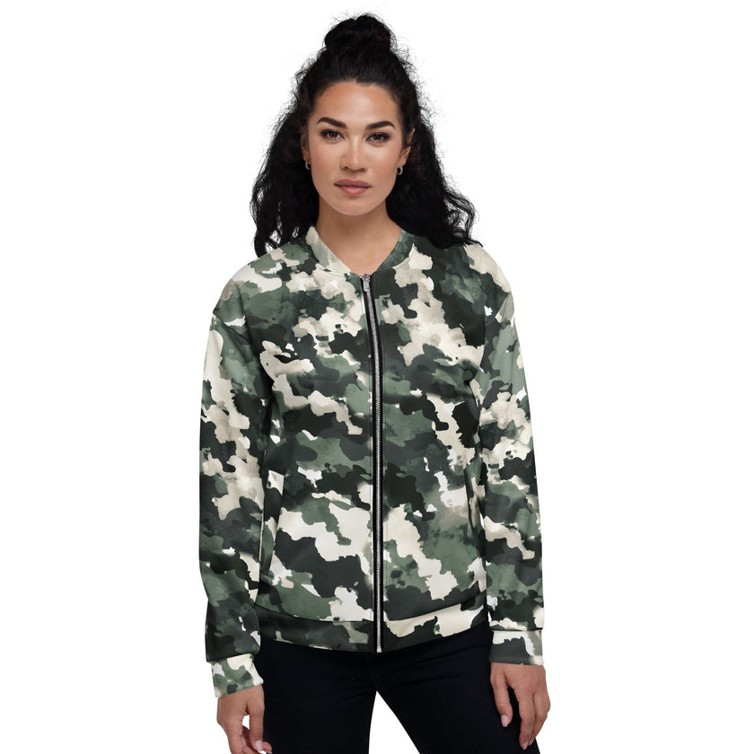 Unisex Bomber Jacket - English Army