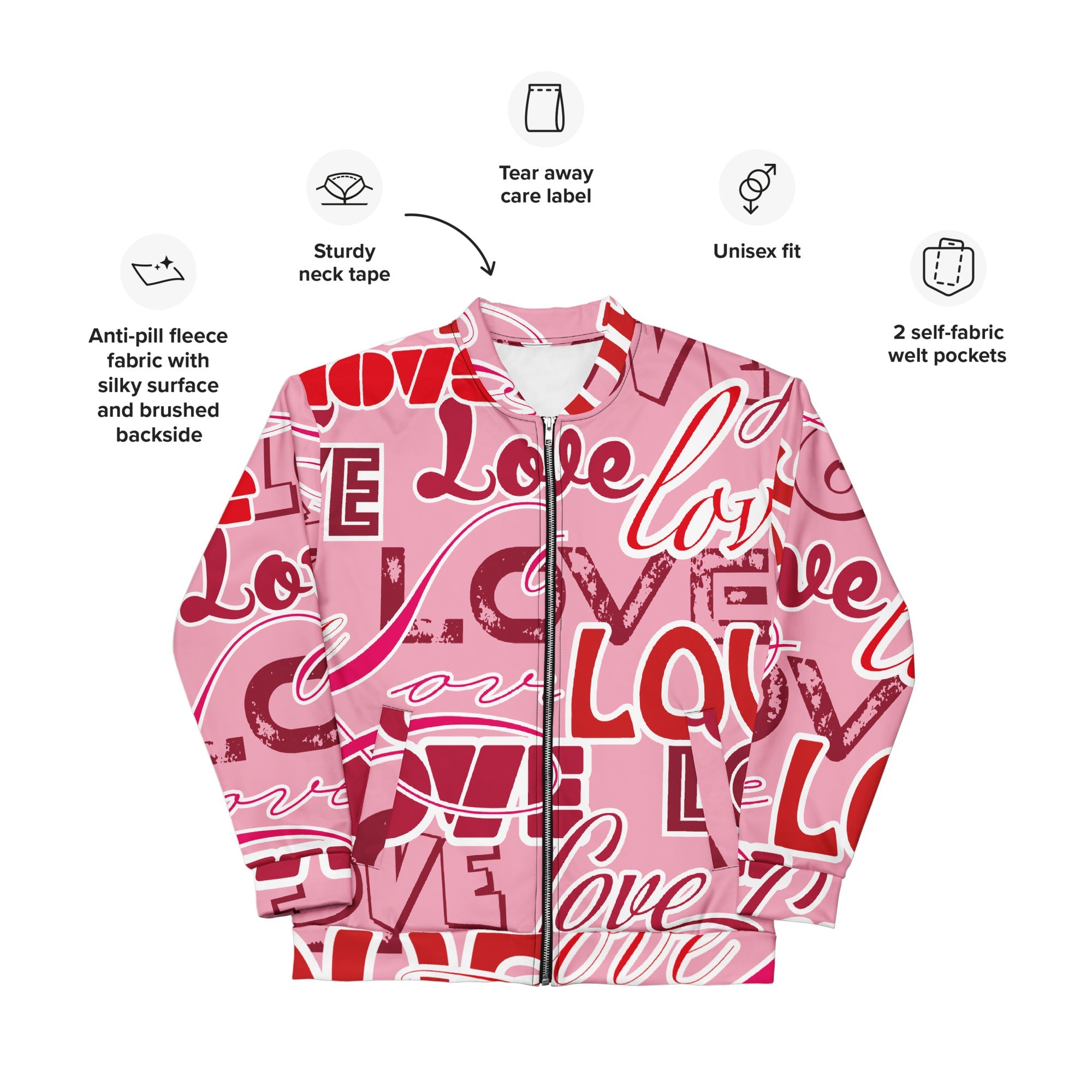 Unisex Bomber Jacket - English Army