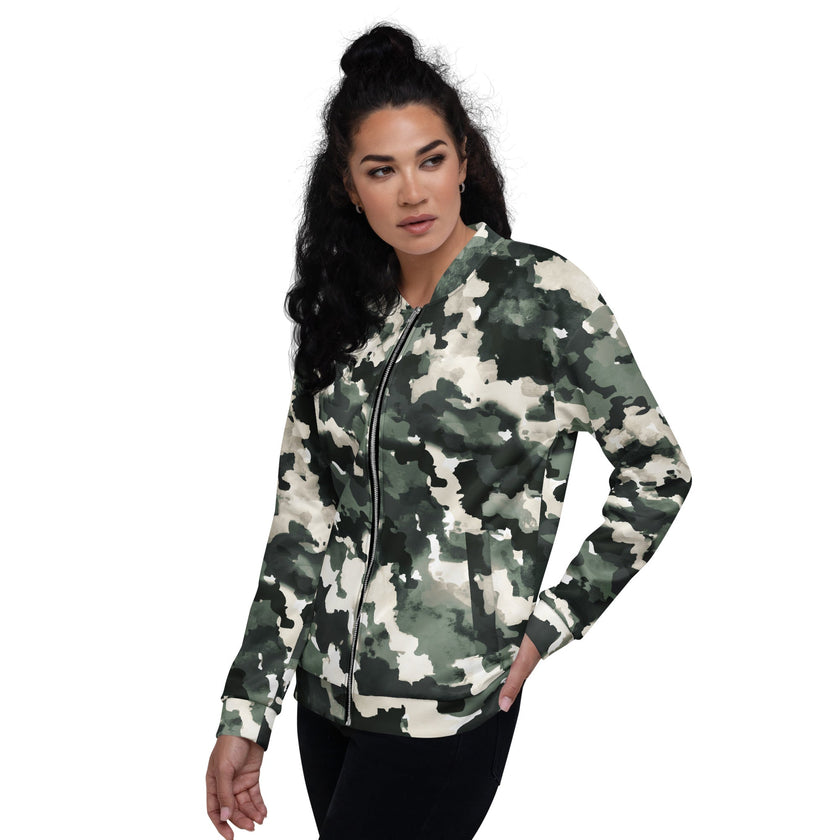 Unisex Bomber Jacket - English Army