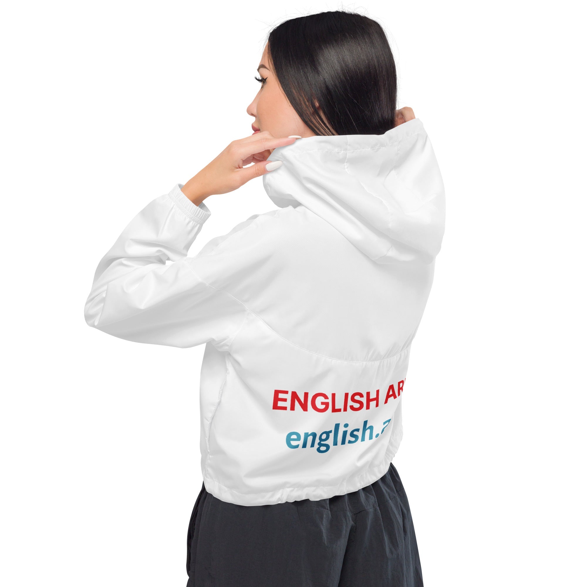 ENGLISH ARMY - Women’s Cropped Windbreaker