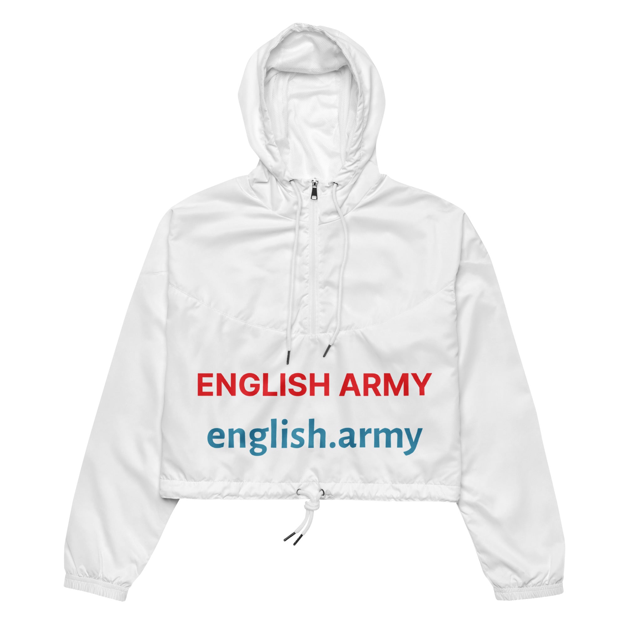 ENGLISH ARMY - Women’s Cropped Windbreaker