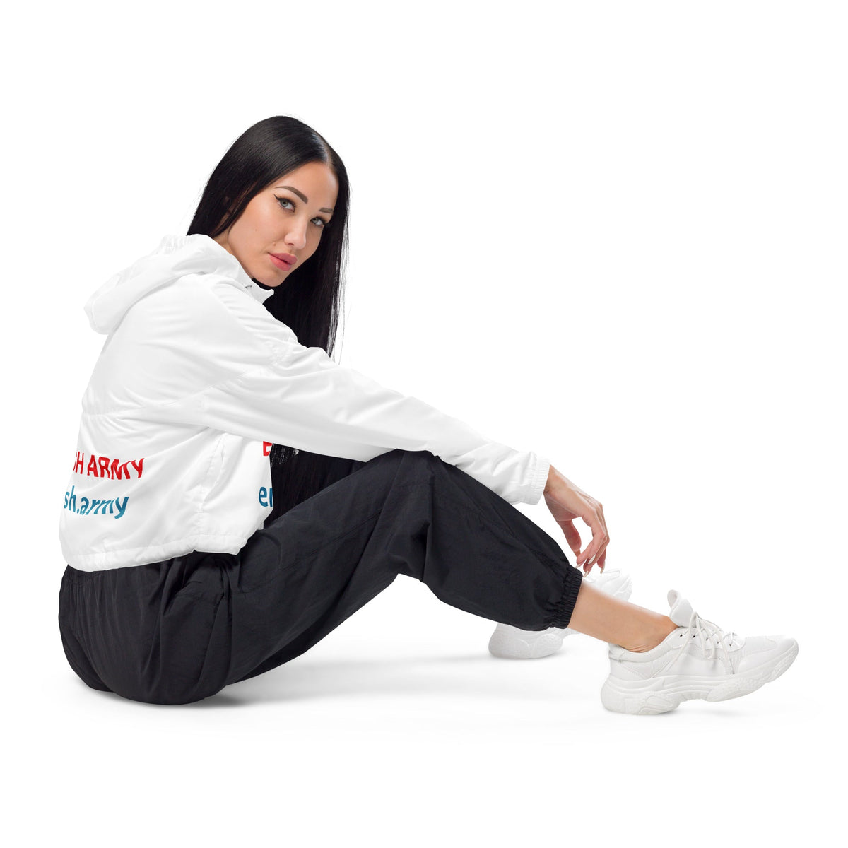 ENGLISH ARMY - Women’s Cropped Windbreaker