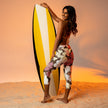 Yoga Capri Leggings - Irish Army