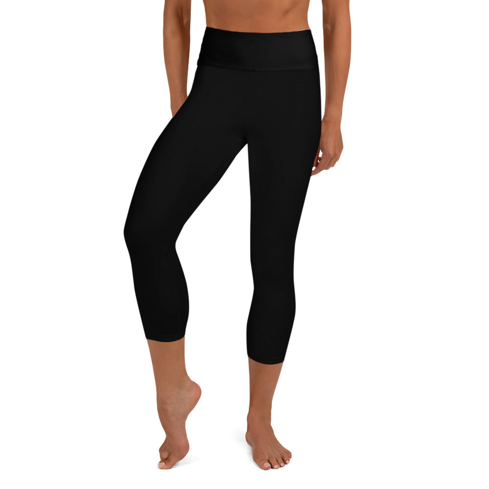 Yoga Capri Leggings - Irish Army