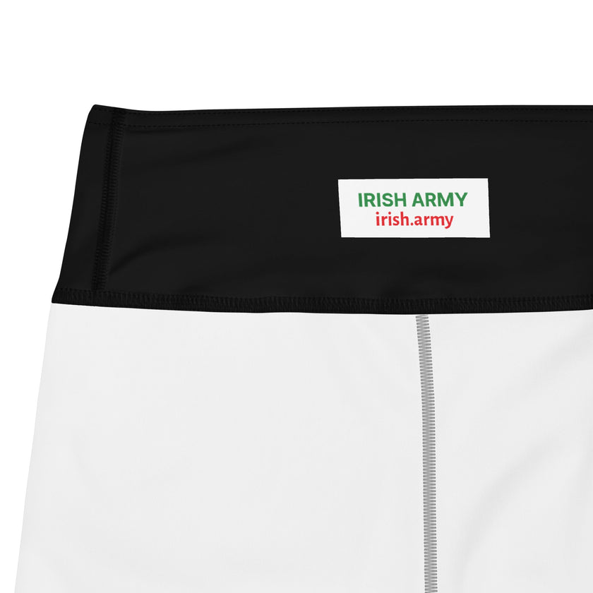 Yoga Capri Leggings - Irish Army