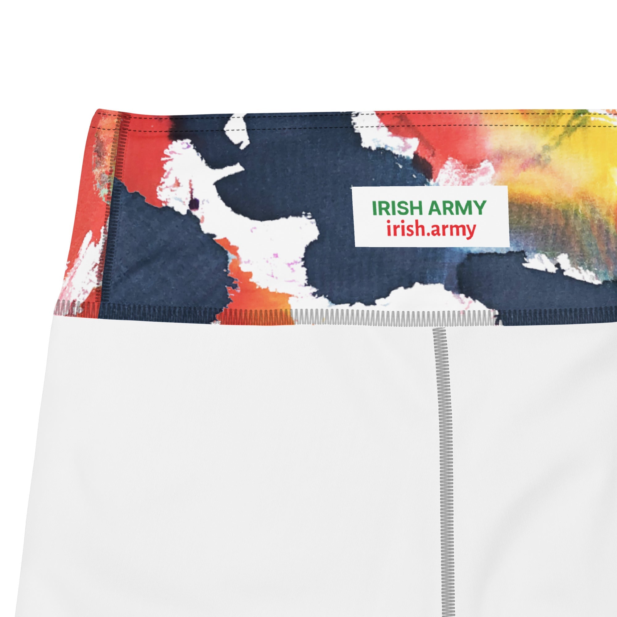 Yoga Capri Leggings - Irish Army