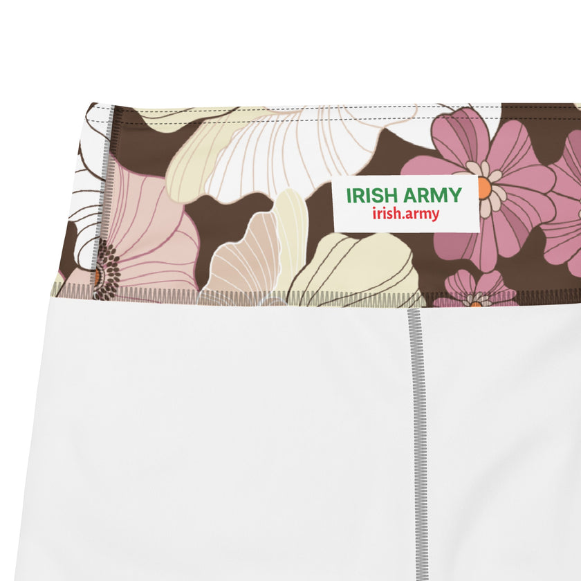 Yoga Capri Leggings - Irish Army