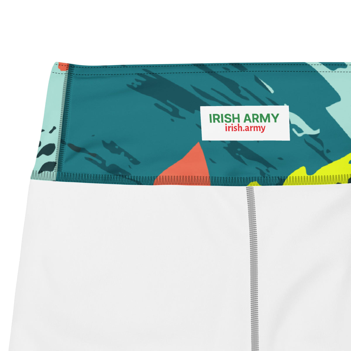 Yoga Capri Leggings - Irish Army