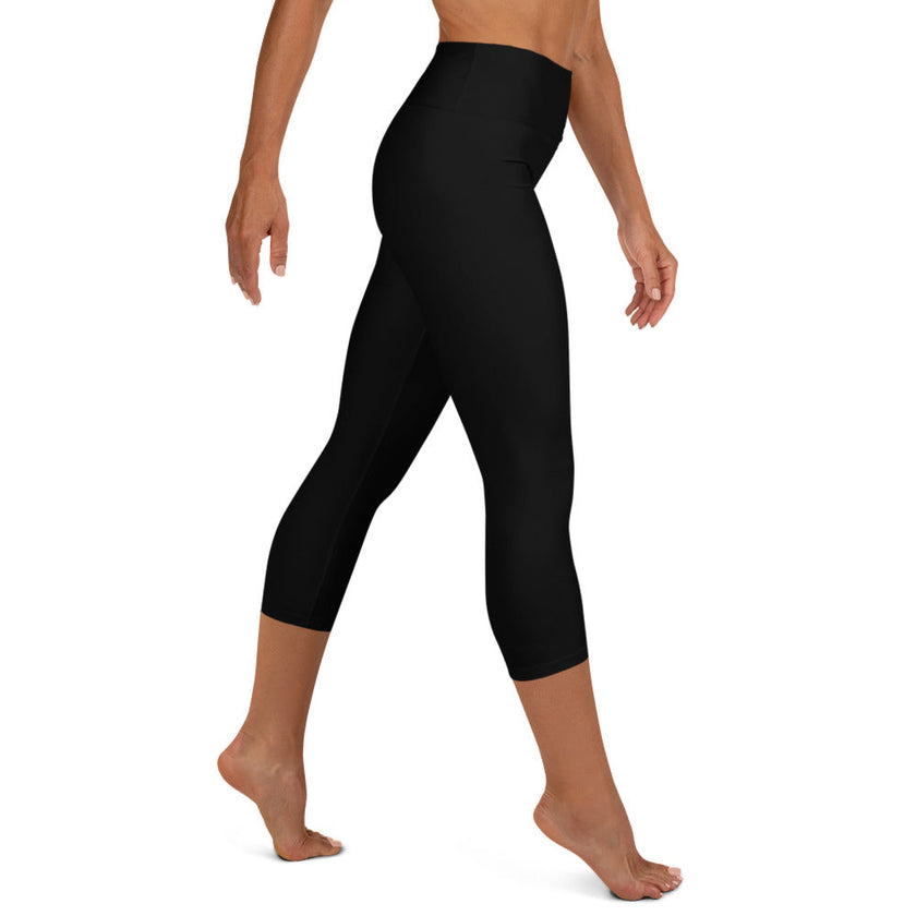 Yoga Capri Leggings - Irish Army