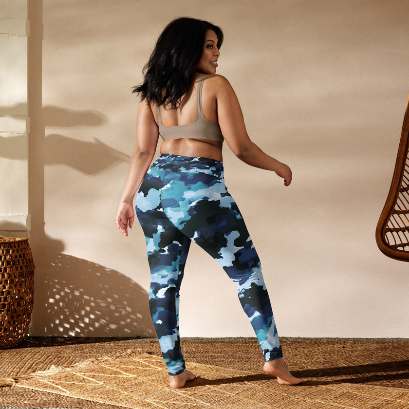 Yoga Leggings - Irish Army