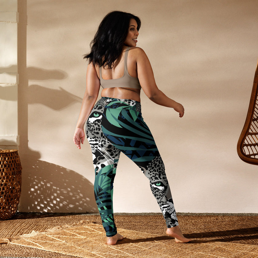 Yoga Leggings - Irish Army