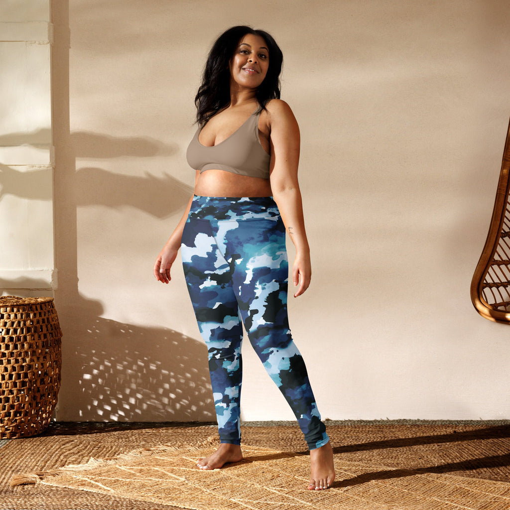 Yoga Leggings - Irish Army